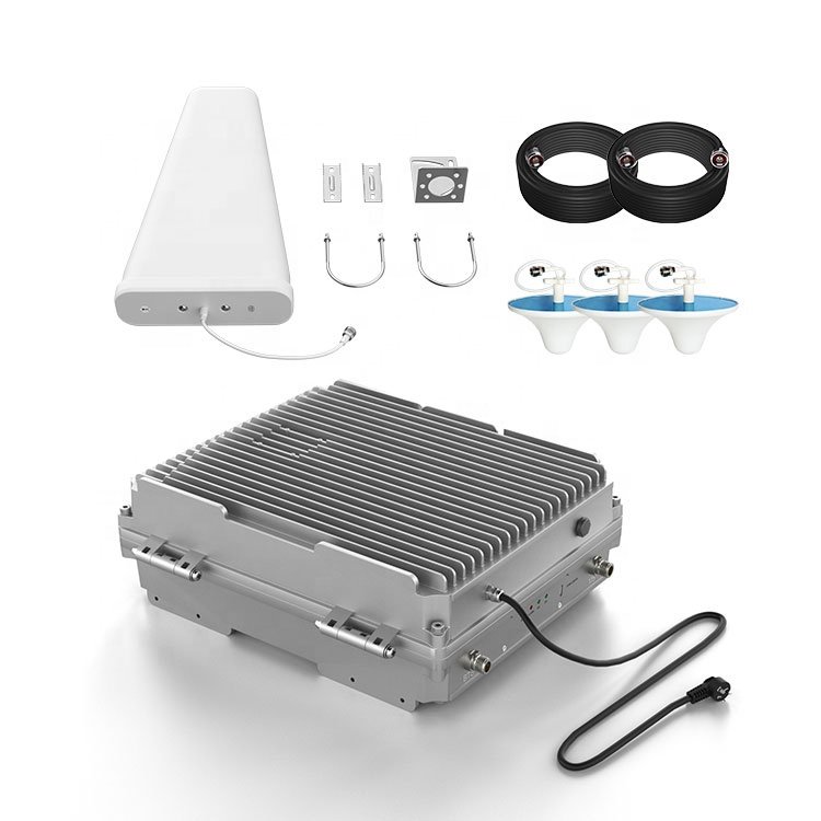 5 Watts Outdoors Manufacturer 900 1800 2100 2G 3G LTE 4G 90dB high gain outdoor 37dBm mobile cell phone signal booster repeater